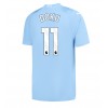 Manchester City Jeremy Doku #11 Hjemmedrakt 2023-24 Kortermet